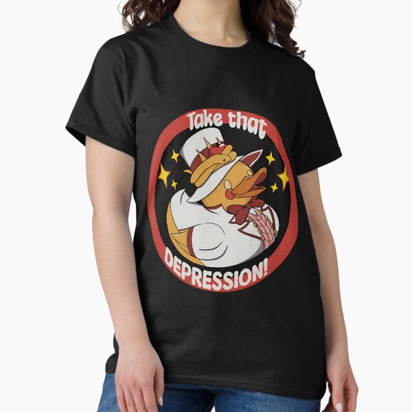 Item preview, Hazbin Hotel Take That Depression designed and sold by MadiKoepp85.