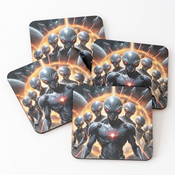 Item preview, Alien Invasion designed and sold by GrumpyMrGrouper.