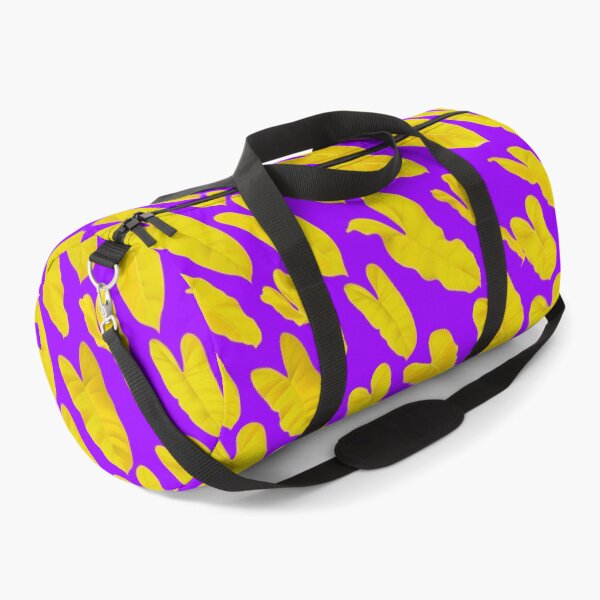 Item preview, Vibrant yellow Philodendron Burle Marx plant against purple background designed and sold by momoxsama.