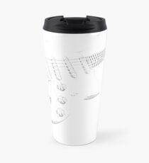 Cool Electric Guitar Shirt Travel Mug