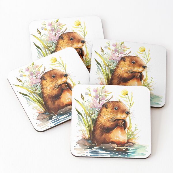 Item preview, Watercolor Beaver designed and sold by TheAnimalZ00.