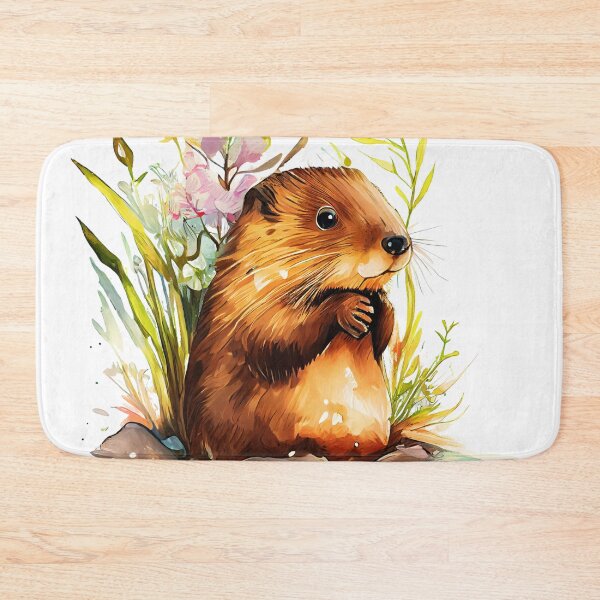 Item preview, Watercolor Beaver designed and sold by TheAnimalZ00.