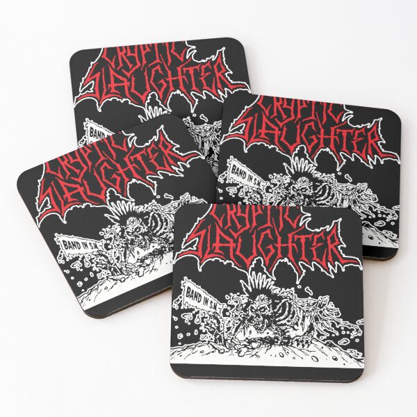 Item preview, Cryptic Slaughter Logo designed and sold by VeroWitting.
