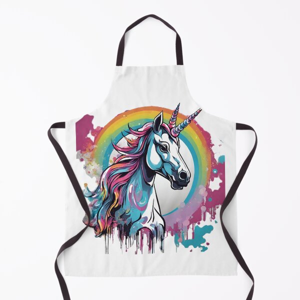 Item preview, Rainbow Splash Unicorn designed and sold by BakaDoodles.