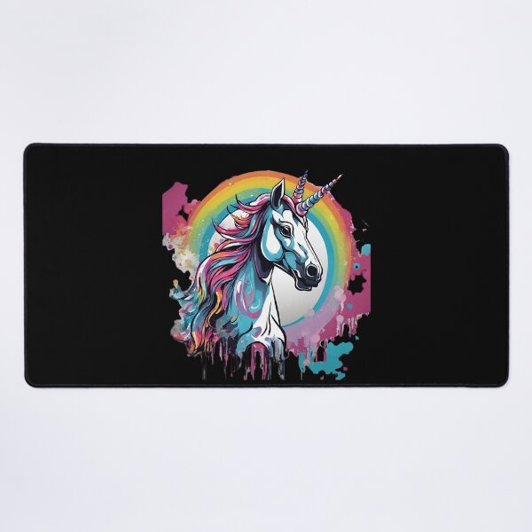 Item preview, Rainbow Splash Unicorn designed and sold by BakaDoodles.