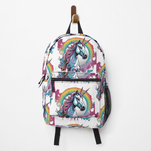 Item preview, Rainbow Splash Unicorn designed and sold by BakaDoodles.