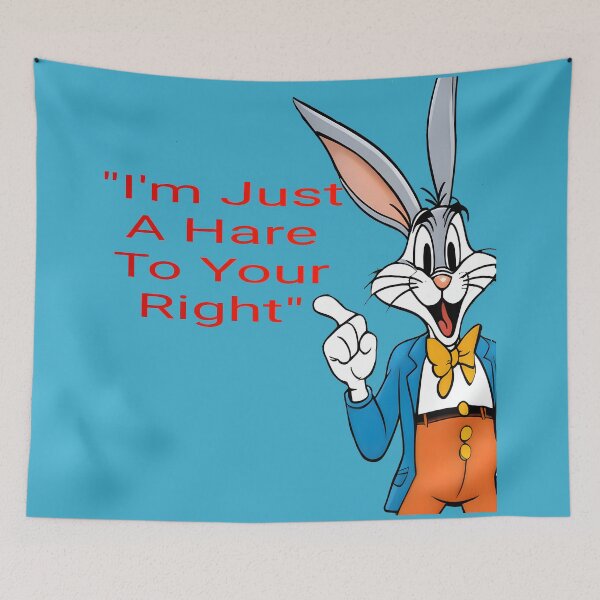 Item preview, Shruggs The Rabbit: Hare To The Right (No Background) designed and sold by Hall-O-Gram.