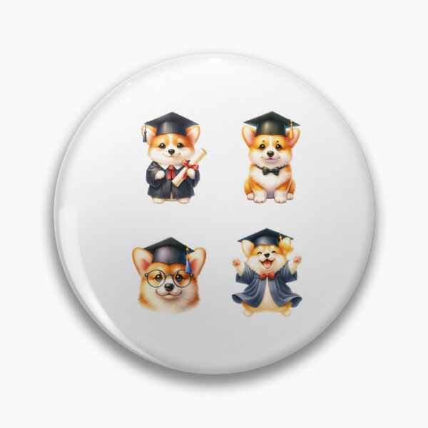 Item preview, Graduating Corgis designed and sold by TheAnimalZ00.