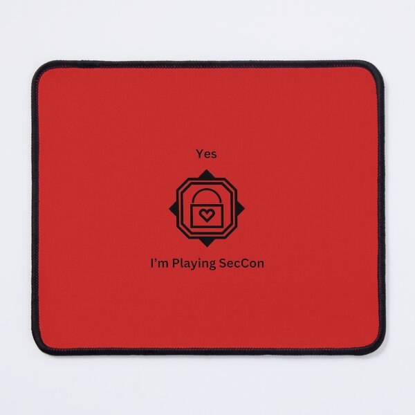 Item preview, Yes Im Playing SecCon (Red) designed and sold by Slowbromigo.