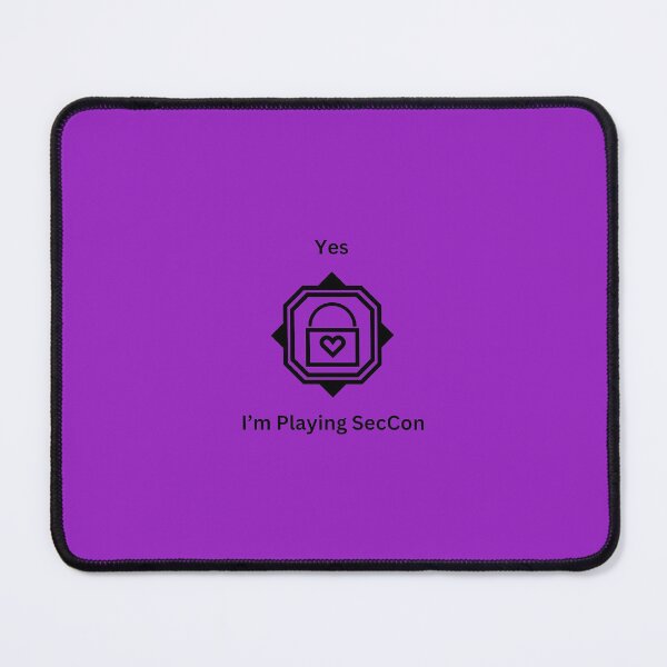 Item preview, Yes Im Playing SecCon (Purple) designed and sold by Slowbromigo.