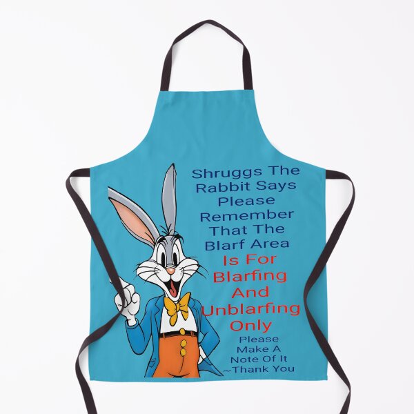 Item preview, Shruggs The Rabbit: The Blarfing Zone (No Background) designed and sold by Hall-O-Gram.