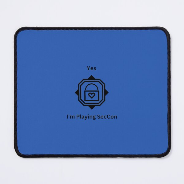 Item preview, Yes Im Playing SecCon (Blue) designed and sold by Slowbromigo.