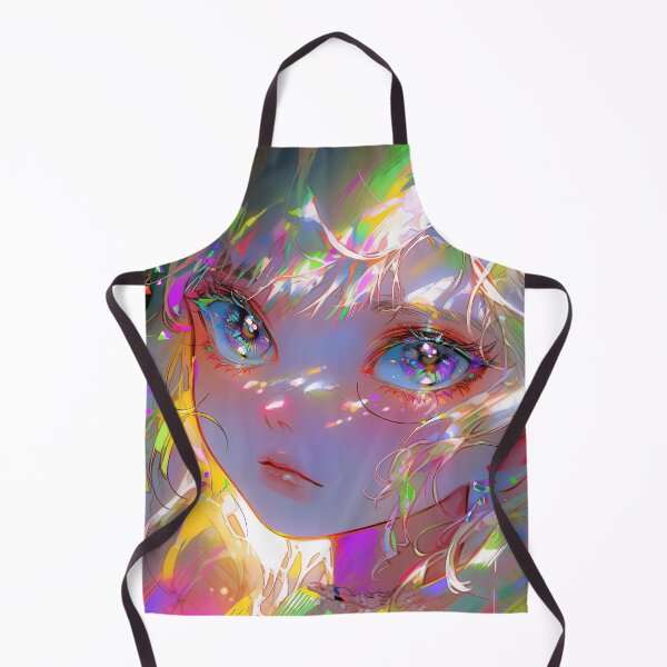 Item preview, Surreal Neon Glow Anime Girl designed and sold by bubblegoth.