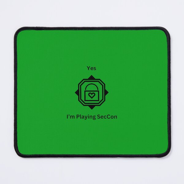 Item preview, Yes Im Playing SecCon (Green) designed and sold by Slowbromigo.