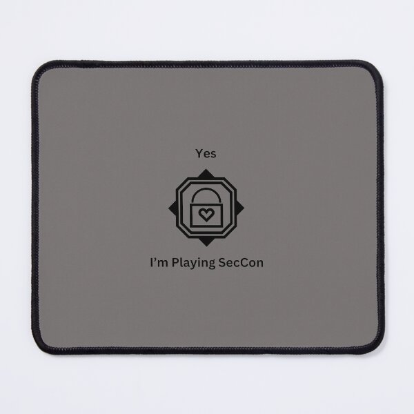 Item preview, Yes Im Playing SecCon (Grey) designed and sold by Slowbromigo.