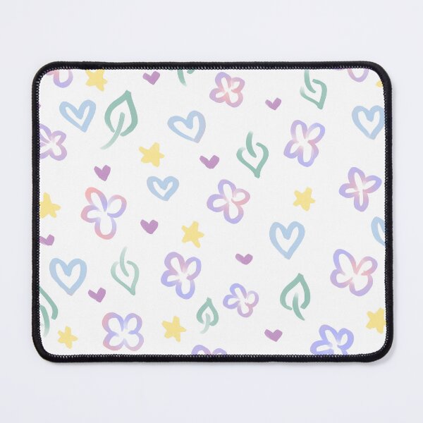 Item preview, Mini Pastel Doodles (Hearts, Stars, Leaves, and Flowers) designed and sold by joyfulreader03.