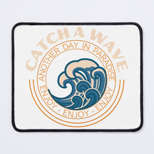 Item preview, Catch A Wave Enjoy Beach Surf T-shirt designed and sold by ThinkNature!.