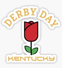 Kentucky Derby T-Shirt Sticker