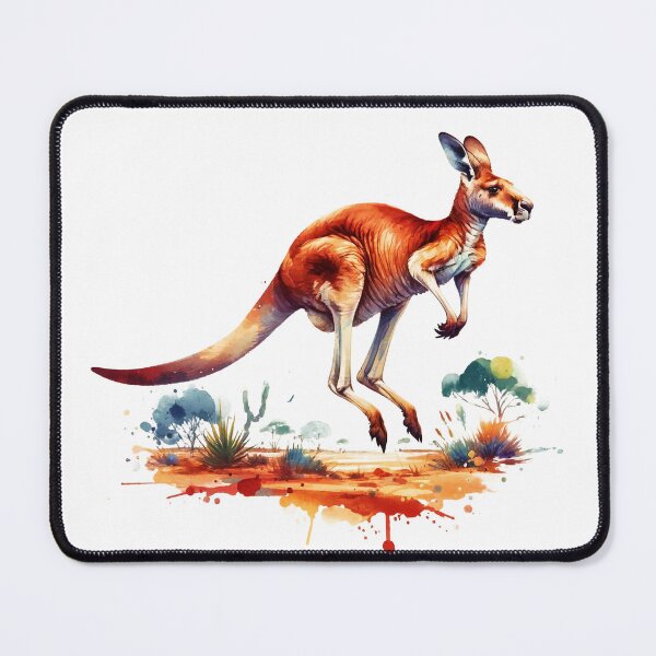 Item preview, Watercolor Kangaroo designed and sold by TheAnimalZ00.