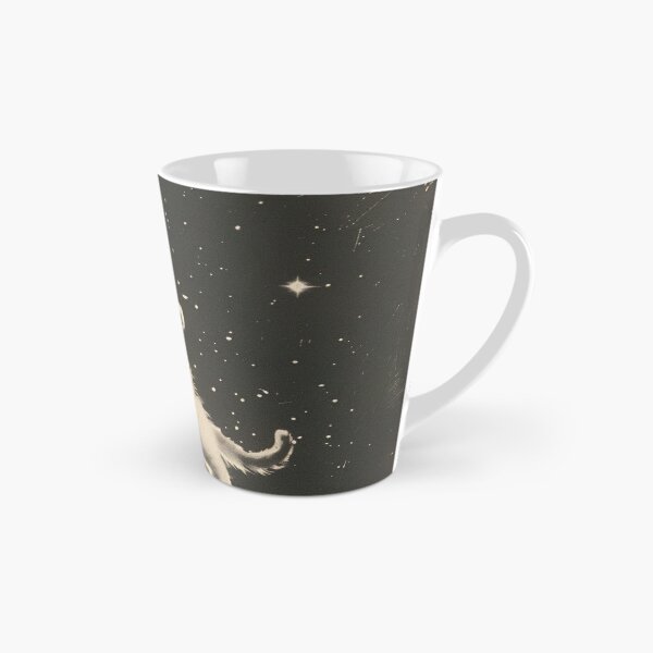 Item preview, Funny Cat Kitten Floating in Space Cute Retro Art Vintage designed and sold by LVTFCOarts.