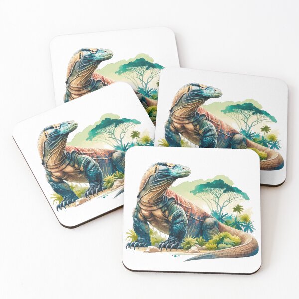 Item preview, Watercolor Komodo Dragon designed and sold by TheAnimalZ00.