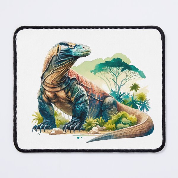 Item preview, Watercolor Komodo Dragon designed and sold by TheAnimalZ00.