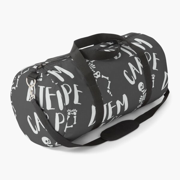Item preview, Carpe Diem Dancing Skeleton- Seize the Day Quote designed and sold by TheWriteHand.