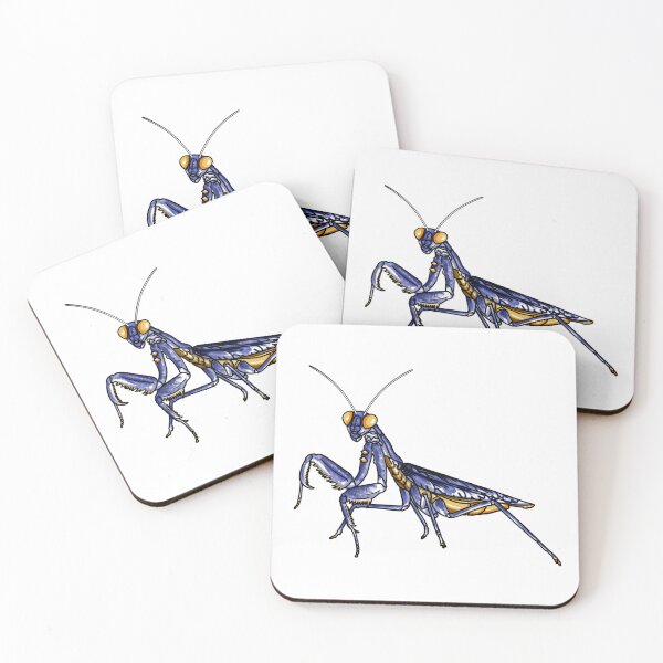 Item preview, .Porcelain Mantis. designed and sold by Celia The Great.