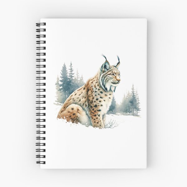 Item preview, Watercolor Lynx Big Cat designed and sold by TheAnimalZ00.