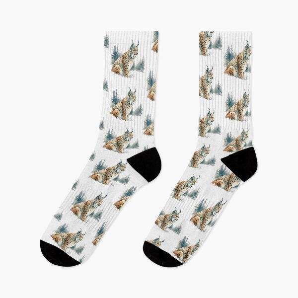 Item preview, Watercolor Lynx Big Cat designed and sold by TheAnimalZ00.