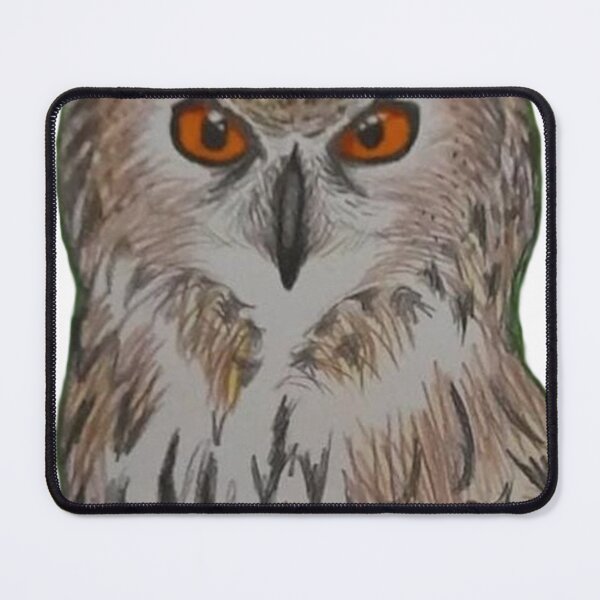 Item preview, ORANGE EYES OWL designed and sold by RanyMelo.