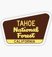 Tahoe National Forest California CA Sticker