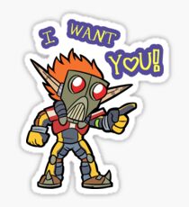 Lil Erol WANTS YOU Sticker