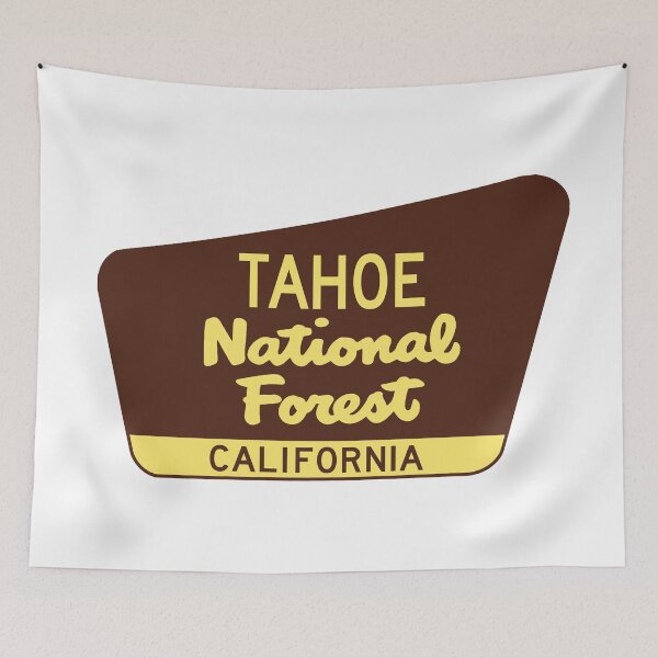Item preview, Tahoe National Forest California CA designed and sold by DESTINATIONS DECAL.