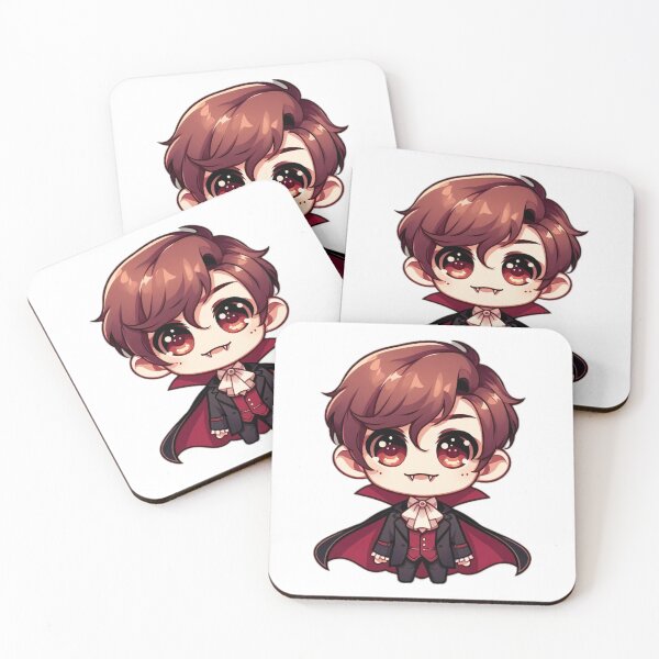 Item preview, Cute Chibi Vampire Sticker T-shirt designed and sold by EWNDesigns.