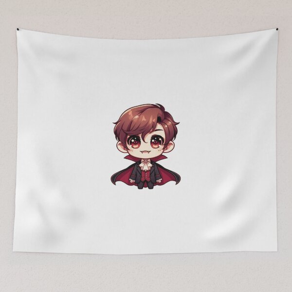 Item preview, Cute Chibi Vampire Sticker T-shirt designed and sold by EWNDesigns.