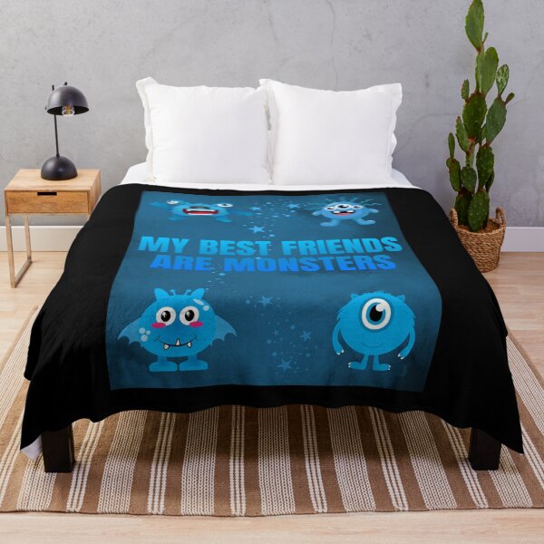 Artikelvorschau, Meine besten Freunde sind Monster 4 süße Monster entworfen und verkauft von Artography Designs.