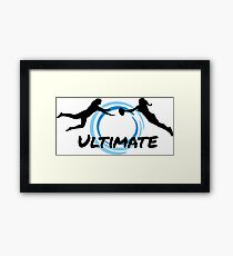 Ultimate Frisbee - Women Framed Print