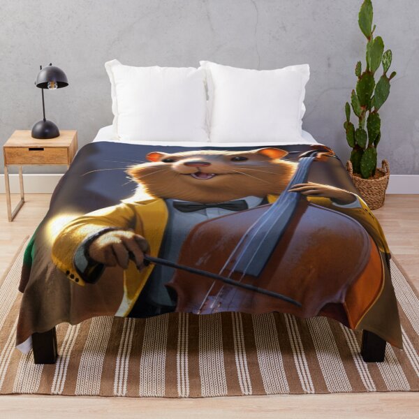 Item preview, A street cellist beaver designed and sold by Artbellachi.