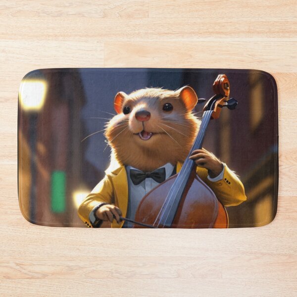 Item preview, A street cellist beaver designed and sold by Artbellachi.