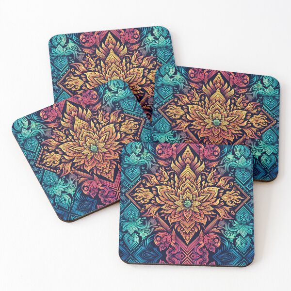 Item preview, Thai pattern paintings (9) designed and sold by fatimah-SL.