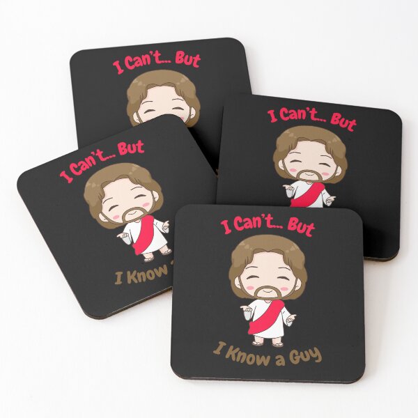 Item preview, I Can't But I know a Guy Jesus designed and sold by SleepingFoxy.