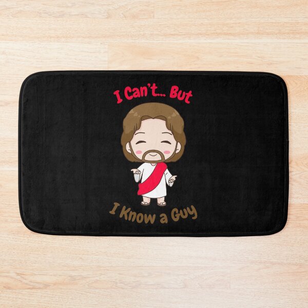 Item preview, I Can't But I know a Guy Jesus designed and sold by SleepingFoxy.