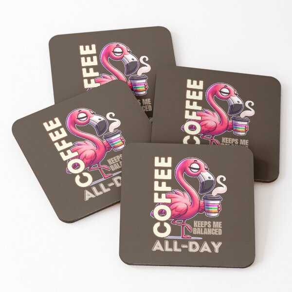 Item preview, Coffee keeps me balanced All-Day! designed and sold by ParenthoodPuns.