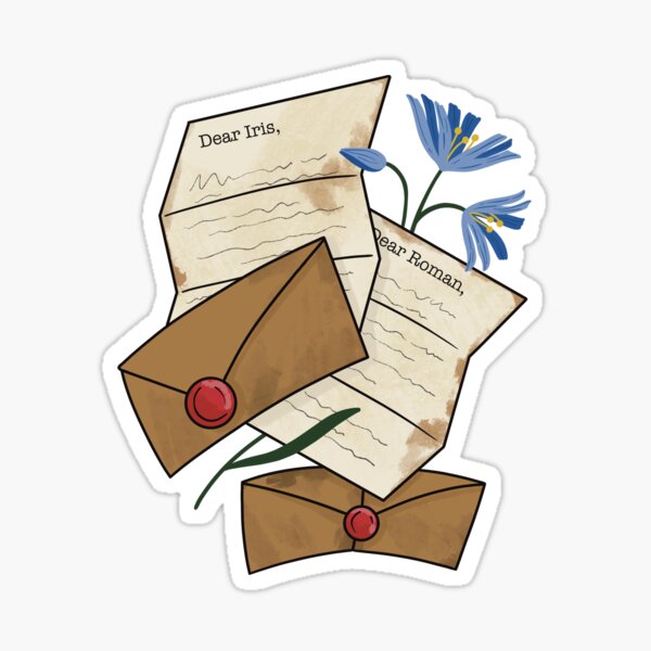 Item preview, Divine Rivals Letter Sticker designed and sold by SamGreig93.