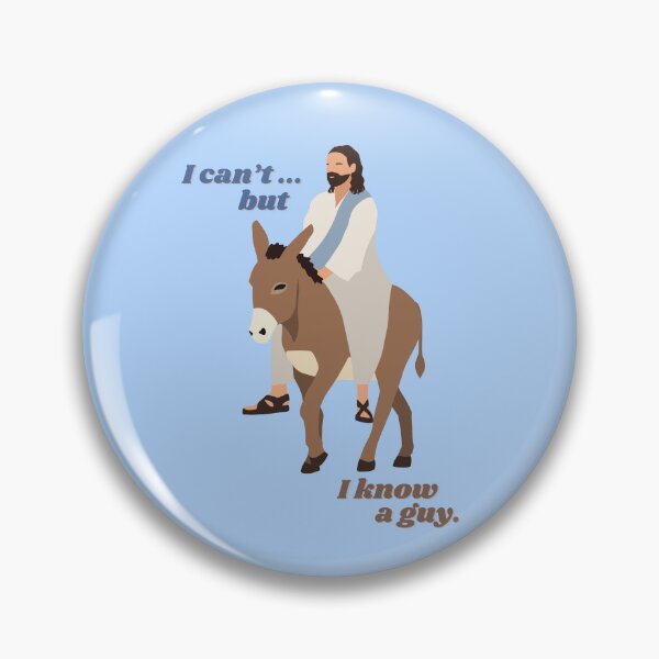 Item preview, I Can't But I know a Guy Jesus designed and sold by SleepingFoxy.