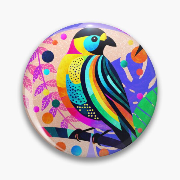 Item preview, Dopamine Jungle Bird designed and sold by Veata.
