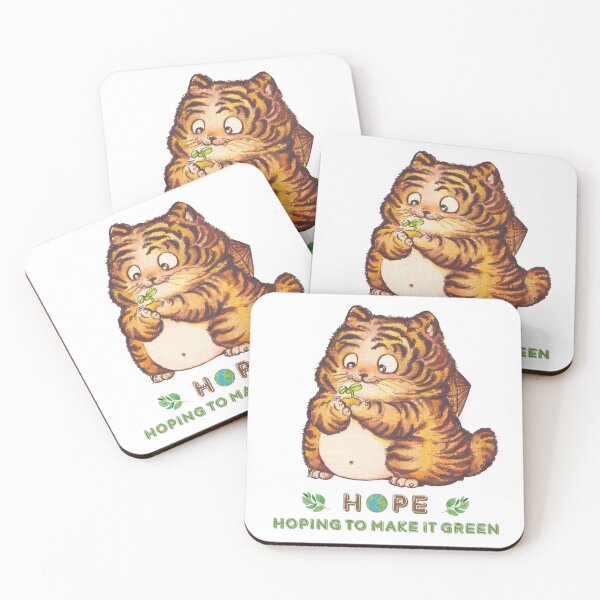 Item preview, The Tiger “HOPE” - Hoping to make it green designed and sold by B/S Art Studio (Vietnam) Bam Bi.