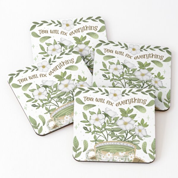 Item preview, Tea will fix everything designed and sold by pinkyfish1010.