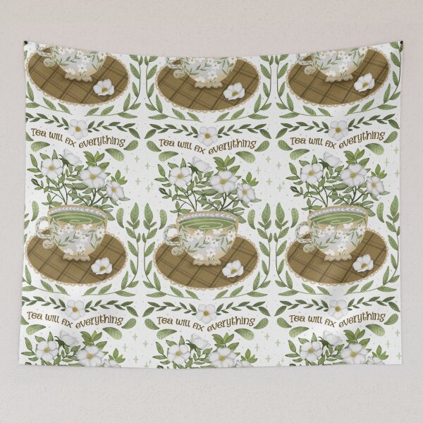 Item preview, Tea will fix everything designed and sold by pinkyfish1010.